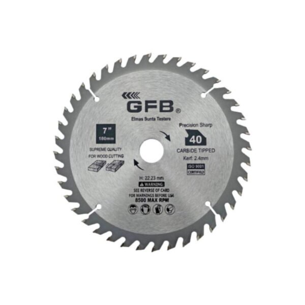 Gfb Elmas Uçlu Sunta Ahşap Kesme Daire Testere 115 Mm
