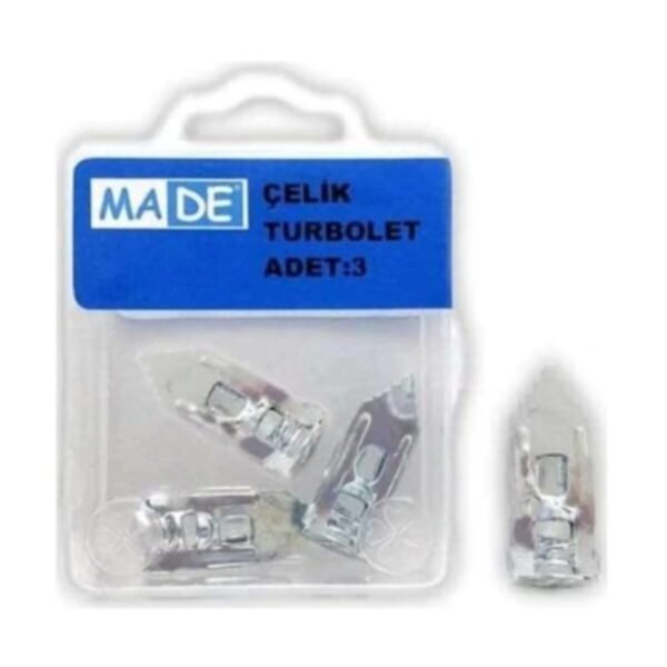 Çelik Turbolet Dübel 3 Adet