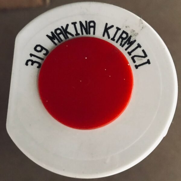 Akçalı Makina Kırmızı 319 Ral 2002 Alüminyum-ahşap-plastik-demir-metal-sprey Boyama 400 ml