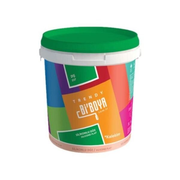 Biboya Silikonlu Düz Trendy 2,5 Lt Beyaz