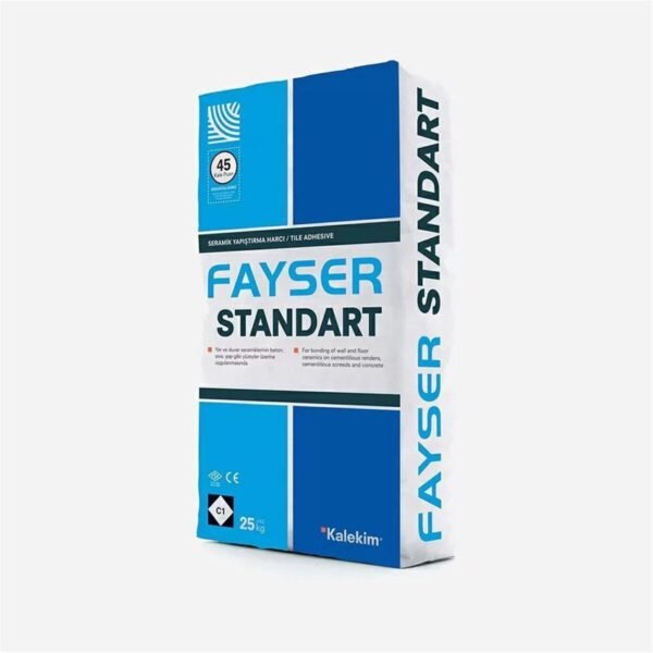 25 Kg Standart Fayser Yapıştırma Harcı (601000259)
