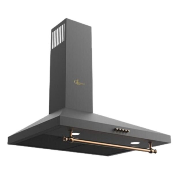 GLD 021RS Rustik 60 cm Siyah Davlumbaz