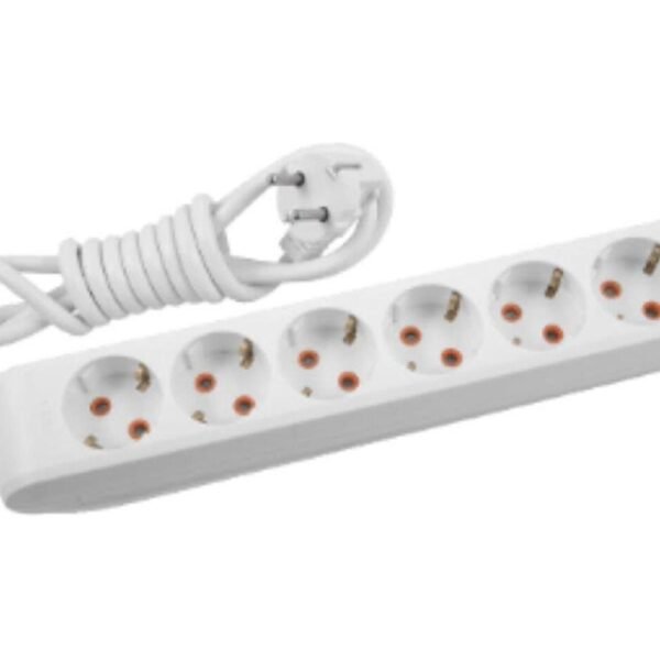 Viko Multi-Let Kablolu Grup Priz 6 Lı 5 Metre Kablolu
