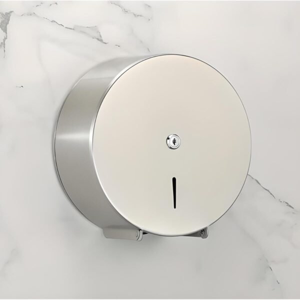 Jumbo Kağıt Havluluk Wc Kağıt Dispanseri Krom Jumbo Kağıtlık Duvara Monte Tuvalet Kağıtlığı