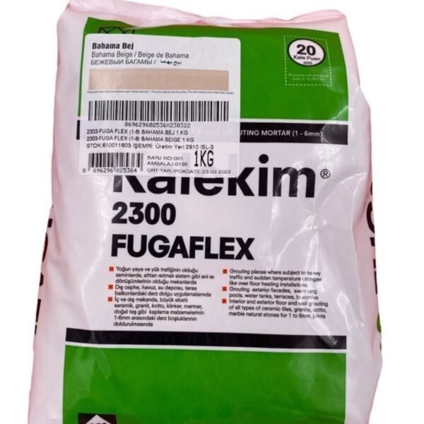 Kalekim 2302 Fugaflex Bahama Bej Derz Dolgusu 1 Kg