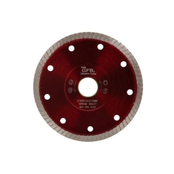 Hassas Kesim Ince Turbo Elmas Seramik - Fayans Kesici 180 mm