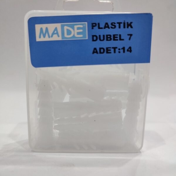 Plastik Dübel No:7 14 Adet