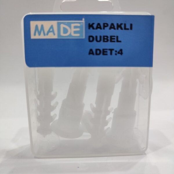 Kapaklı Dübel 4 Adet