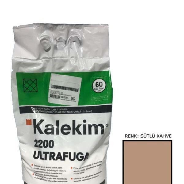 2224 Ultra Fuga Slikonlu Derz Dolgu Sütlü Kahve 5 Kg