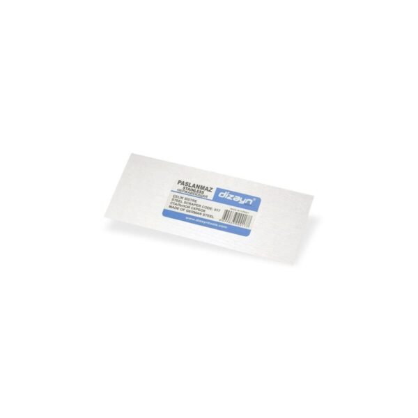Çelik Sistre Paslanmaz Çelik 6x15 Cm Kod:017