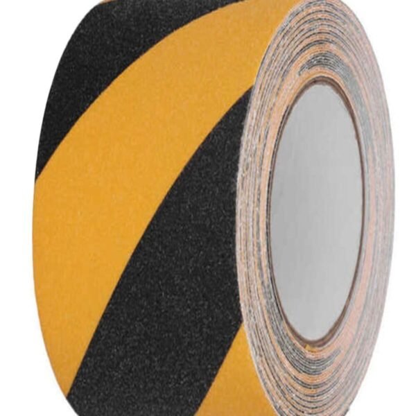 Bondit Merdiven Zemin Kaydırmaz Bant Kaymaz Bant Sarı Siyah 50 Mm X 15 Mt