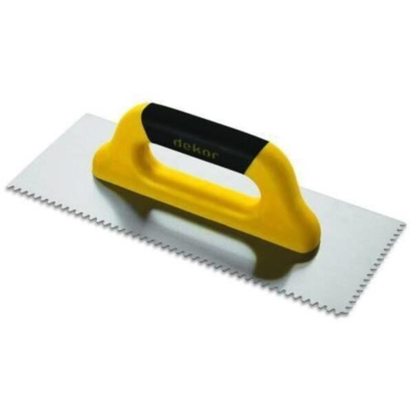 414 Seramik Malası Kapalı Plastik Saplı 4x4 Diş 50 Cm 06578